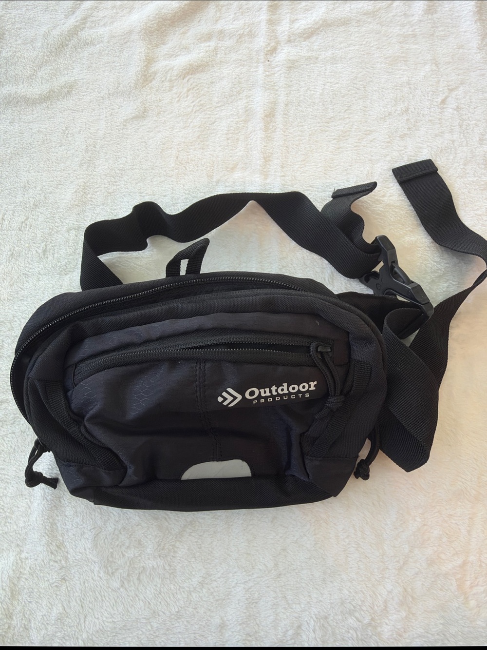 Outdoor Products Black Men's Belt Bag - Compact Waist Pack